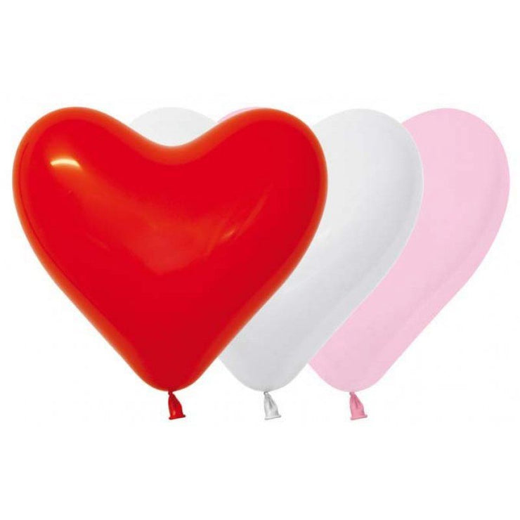 Sempertex Assorted Hearts 12”