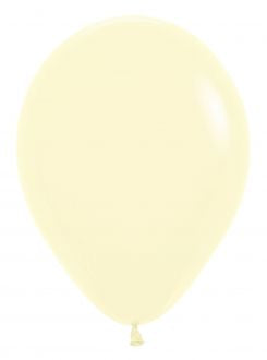 Sempertex Matte Pastel Yellow 11"